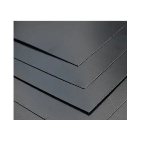Feuille d'étanchéité RS PRO Graphite 500 x 500mm, Epaisseur 2mm Noir ( Prix pour 1 )