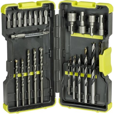 Jeu de forets et de tournevis Ryobi RAK30MIX 30 unités (1/2)