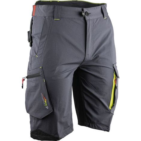 LMA-Lebeurre Bermudas de trabajo gris noche confortable