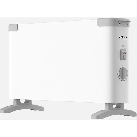 Convecteur électrique Nectar 2000w blanc avec thermostat réglable et protection contre la surchauffe (1/4)