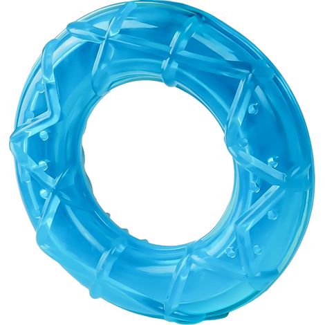2er-Pack Kühlringe für Hunde – Gefrorene, mit Wasser gefüllte Kauspielzeuge, Sommer-Kühlzubehör für Haustiere-lsw (1/2)