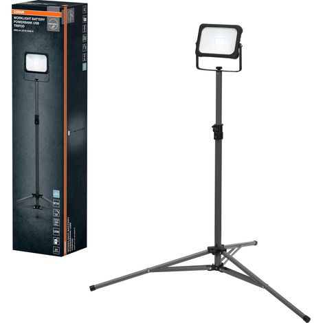 Osram LED-Baustrahler Worklight Value Tripod IP54 20 W dimmbar (1/3)