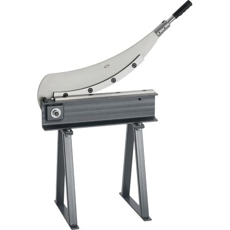 Cisaille guillotine manuelle 500 mm en acier Q235, haute précision, pour aluminium, acier, cuivre et plastique (1/5)