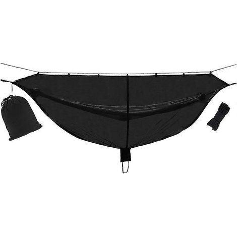 Moustiquaire de hamac anti-moustiques, repousse les insectes, compatible avec tous les hamacs de camping, compacte, légère, installation rapide et facile, 133 x 55 (1/4)