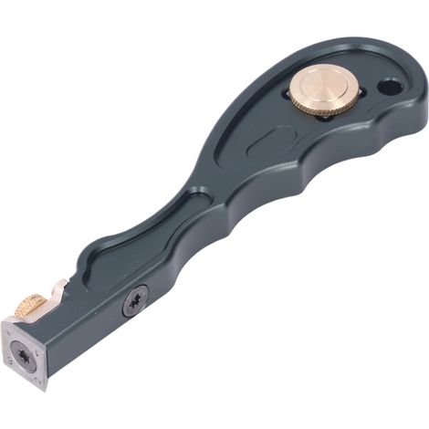 Grattoir à plaquettes en carbure pour bois, mini outil d'ébavurage pour le travail du bois, manche en alliage d'aluminium, pour enlever la colle