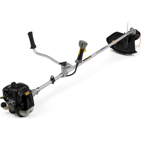 Alpina – Débroussailleuse thermique 51,7 cm3 – Moteur 2 temps 1,55 kW – Système antivibrations – Tête Tap'n go et lame 3 dents