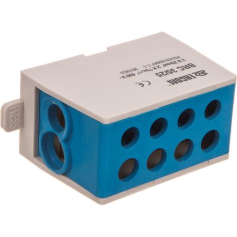 Bloque de distribuci贸n compacto BRC 35/25 azul R33RA-02030001201