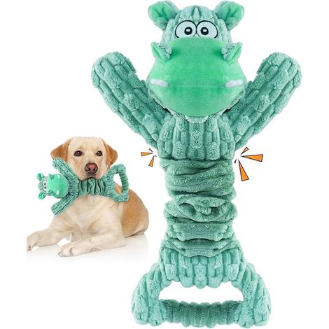 Jouet pour animaux de compagnie en peluche interactive de 30, 20 et 10 cm, couleur menthe (1/5)