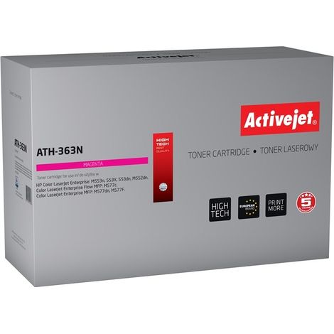 Activejet ATH-363N Toner - Ersatz für HP 508A, 5000 Seiten, rot