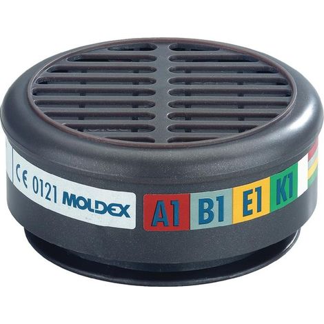 Filtre A1B1E1K1 pour masque série 8000 Moldex (sachet de 2 pieces) - Moldex