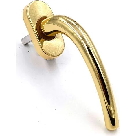 Ghidini 744577001 Milena Martellina DK Q7 x 40 mm per Finestre Anti-ribalta colore Ottone Lucido (1/3)