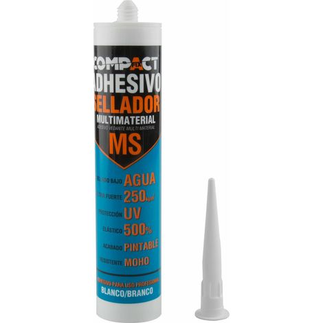 Adhesivo sellador ms compact blanco