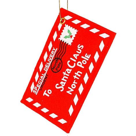 Lot de 6 sachets cadeaux de Noël en tissu à suspendre, décorés avec le Père Noël et le sapin de Noël.-6pcs-Red