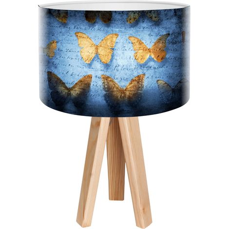 Lampe de chevet bothanica foto-141 - Bois clair, multicolore (1/3)