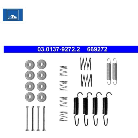 Kit d'accessoires, mâchoires de frein de stationnement ATE 03.0137-9272.2 LEXUS