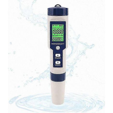 Kit de test de qualité de l'eau 16 en 1 pour le pH, la dureté, le fer, le cuivre, le mercure, le plomb - Tests fiables pour l'eau du robinet et l'eau de puits (1/5)