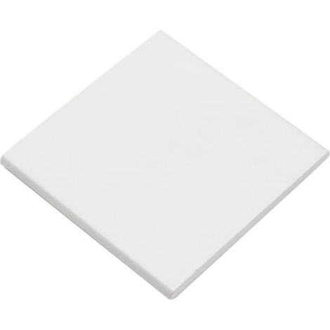 Embrasse à Rideaux Aimantée, pour Rideau Panneau comme Protection et Décoration, 5X 5 cm, Plastique, Blanc (1/3)