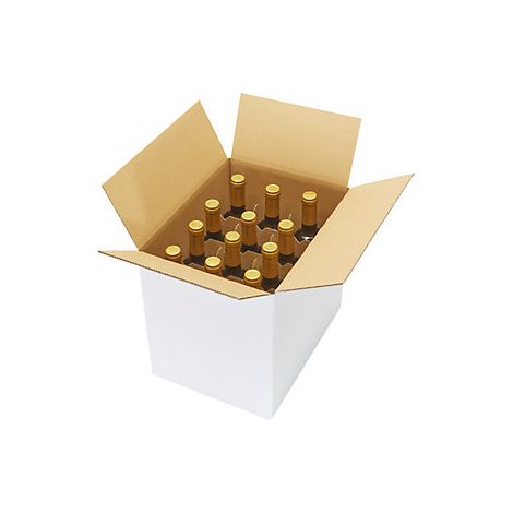 ratioform  Scatola per 12 bottiglie di vino  con separatore