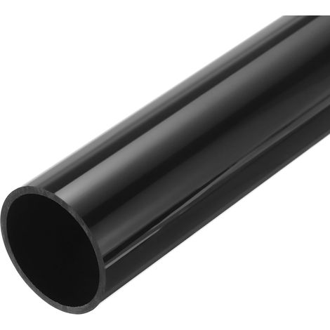 Tube Rond Rigide en PVC 45mm ID 50mm OD 350mm Longueur Noir pour Manchon de Câble pour Tuyaux d'Eau (1/5)