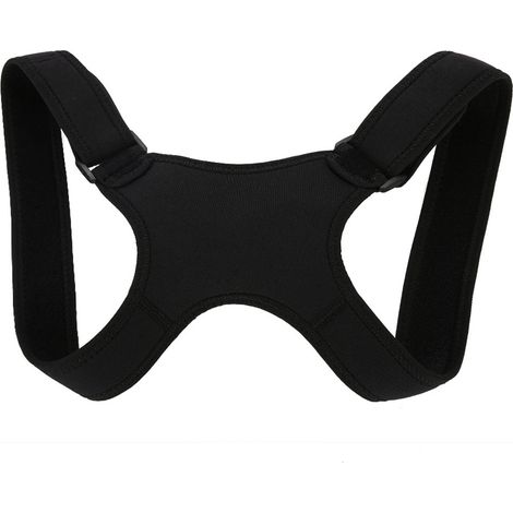 Correcteur de posture dos voûté, bande dorsale anti-affaissement, soutien épaules, soulagement douleurs dos, ceinture correctrice (1/5)
