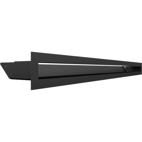 Lüftungsgitter LUFT 6x80 schwarz Slim (1/5)