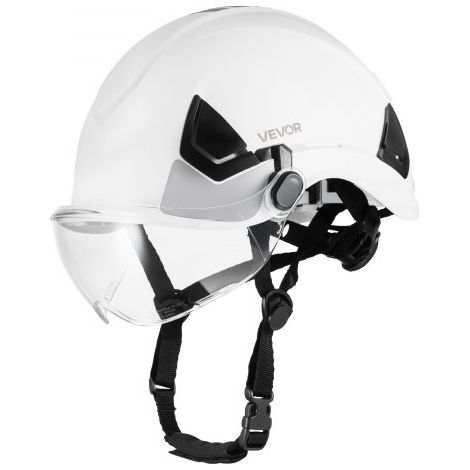 Schutzhelm ANSI/ISEA Z89.1-zugelassener Sicherheitshelm mit Visier & 6-Punkt-Ratschenaufhängung, verstellbarer Industriehelm belüfteter Bauhelm Arbeitshelm für Industriebau Arbeitskleidung (1/5)