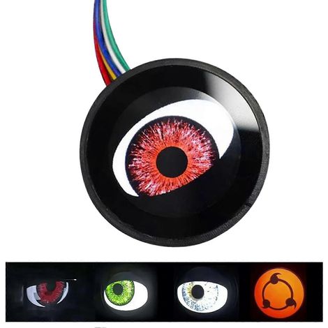 Phares avant décoratifs extra lumineux « œil de diable » pour voiture - Outil de modification de phares de voiture (1/5)