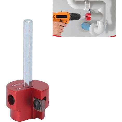 Kit Pipe Reamer + Marque + PVC Pipe Reamer Kit + Réducteur de Connexion (1/5)