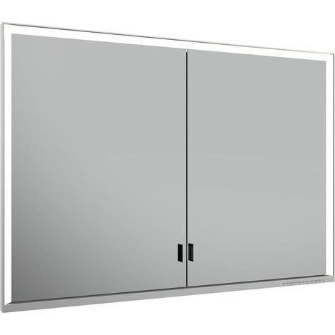 KEUCO Royal Lumos Spiegelschrank Wandeinbau 2-türig, lange Tür, (1/4)
