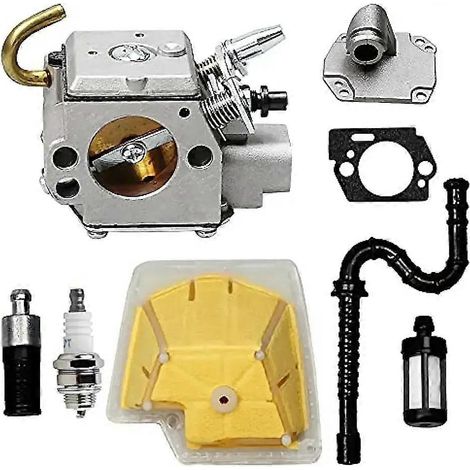 Kit carburateur pour tronçonneuse avec accessoires, compatible avec les modèles MS280, MS270, 270C et 280C. (1/5)