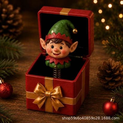 Hot-selling Christmas Magic Pop-Up Gift Box - Christmas Elf -