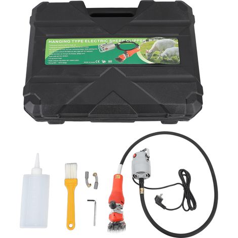 Cisailles électriques pour moutons, 450W, 2800 tr/min, fonctionnement silencieux et efficace, tondeuse de toilettage pour chèvres et bovins, prise ue 220V