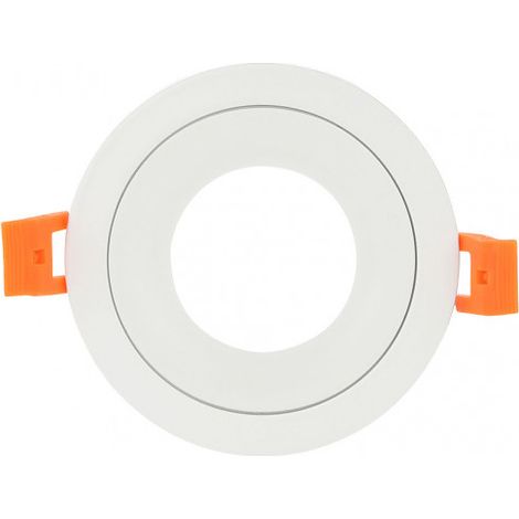 FAB 14448RE01 Vertiefte Anou 1xgu10 Rund Weiß 2x9,2x9,2 Cm 8 De Schnitt./Schnitt./Portalampara (1/2)