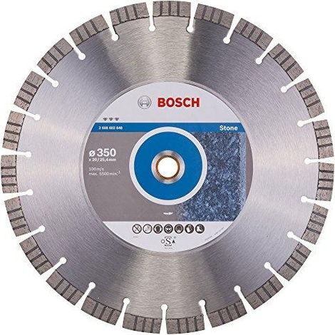 Bosch PRO Stone Diamanttrennscheibe 350 x 20/25,4 mm - 2608602648