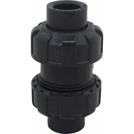 Clapet anti retour a boule 20 25 32 40 50 63mm clapet piscine clapet antiretour anti refoulement pvc vanne soupape anti retour (Diamètre intérieur 50mm) (1/4)