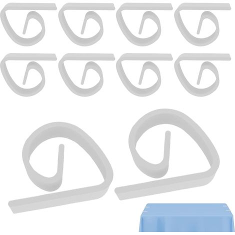 10 clip per tovaglie da esterno – Clip per tovaglie da picnic  Clip per tovaglie piccole  Clip per tovaglie antiscivolo da esterno  Clip per tovaglie da picnic portatili (1/4)