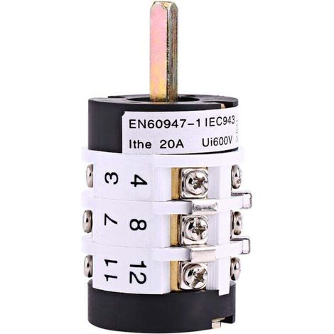 Herramienta con interruptor inversor para motor delantero de máquina metálica para cambiar neumáticos de coche de 220 V/380 V y 20 A - Crezuo