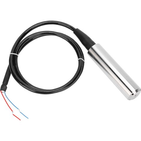 Flüssigkeitsstandgeber Throwin Sensor Füllstandsalarm Steuersonde Wassertank DC24V QDW30A (1 Meter Leitung, 1 Meter Messbereich) (1/5)