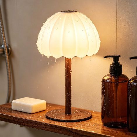 Lampe de Douche Étanche Sans Fil à Intensité Variable (1/5)