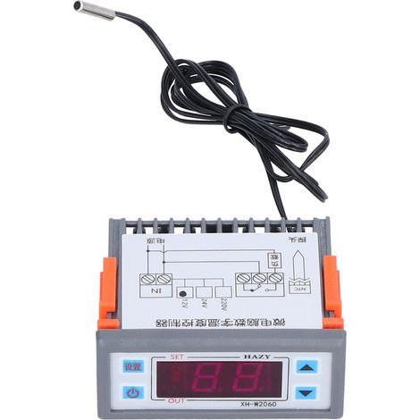 Régulateur de température électrique numérique, interrupteur de commande de chauffage et de refroidissement, Thermostat 12V XHW2060 (1/5)