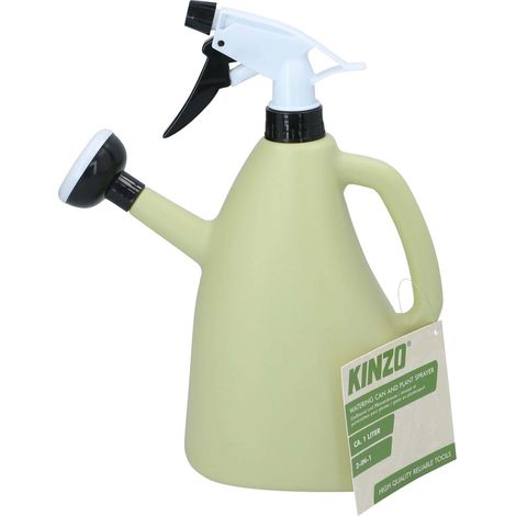 KINZO Arrosoir et pulvérisateur, vert, 1 L