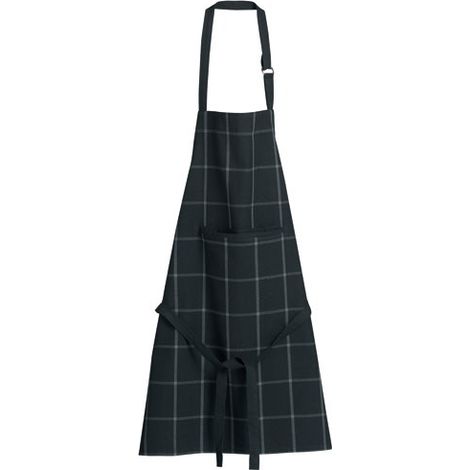 Delantal 80 x 85 cm Negro - Doha - Winkler