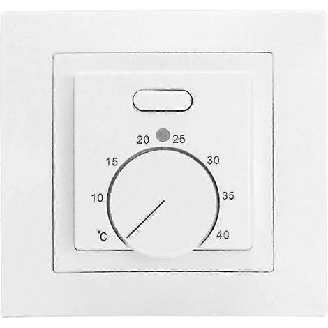 Termostato ambiente Mk05 Riscaldamento a pavimento Termostato ambiente 220 V 16 A Regolatore di temperatura per riscaldamento a pavimento (1/5)
