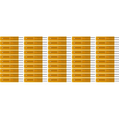 50 thermistances à couche mince MF55 B3950, thermistances isolées pour réseaux de communication 103F 10K