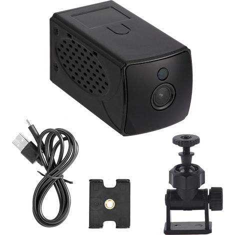 Mini Caméra HD 1080P WiFi Batterie Commande Vocale pour Alexa Amazon et Google Home (1/5)