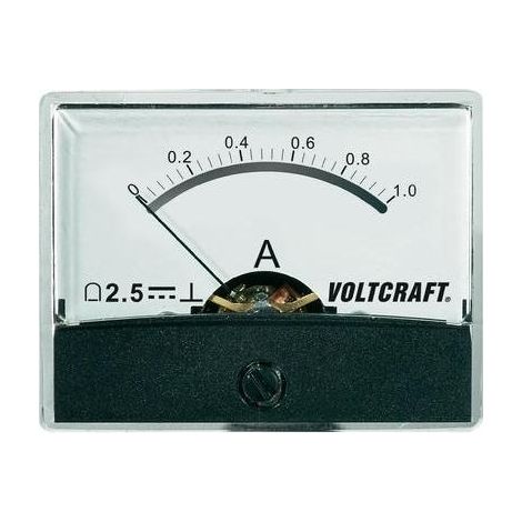 Strumento di misura analogico da pannello VOLTCRAFT AM-60X46/1A/DC 1 A