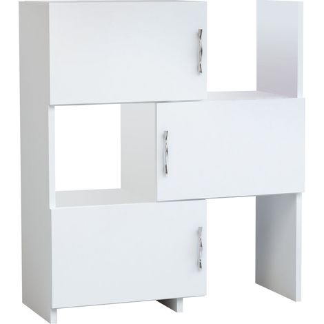 Armario de almacenamiento multiusos Cabinet Blanco (1/5)
