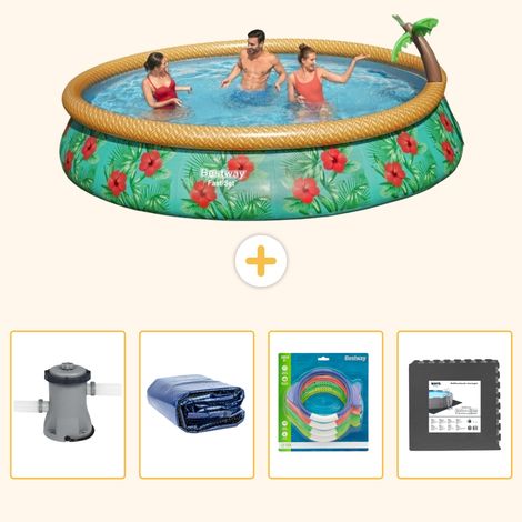 Bestway Bestway Fast Set Ronde - 457x84 cm - 5-pièces  S177 (1/5)