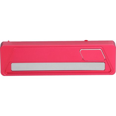 Plaque de stationnement temporaire en alliage d'aluminium avec numéro de téléphone - Accessoires pour parkings - Rouge (1/5)
