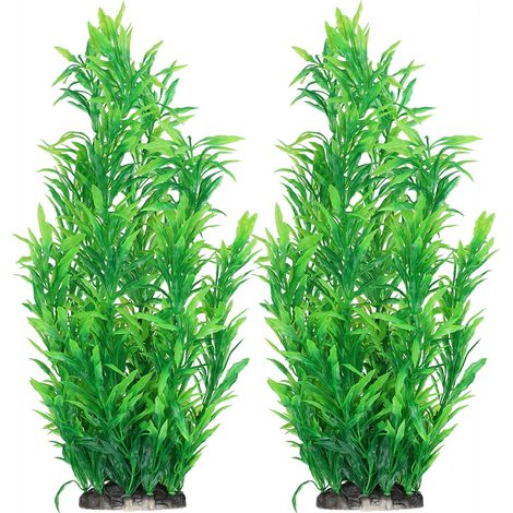 Eosnow Aquarium-Dekoration, künstliche Wasserpflanzen für Aquarien, Landschaft, grüne Kugel, Gras (1/5)